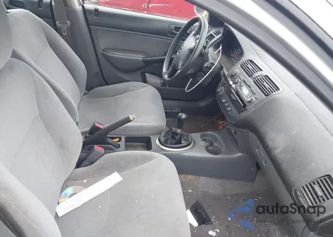 2001 Honda Civic Ex z USA, uszkodzony, nr VIN 1HGES25701L009820